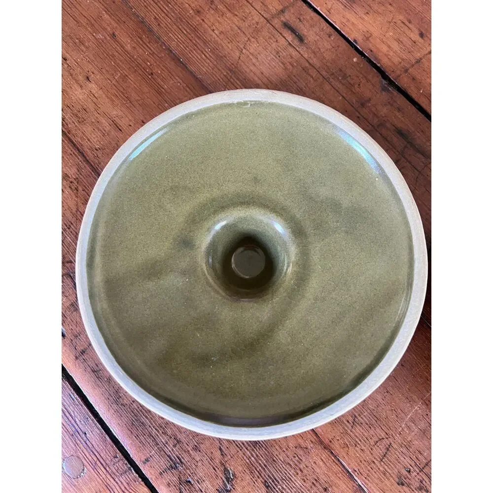 Western Stoneware Co, Lid only Vintage 1970s Monmouth ceramic.